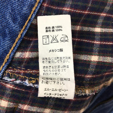 【Men's 31-30 ブルー系】Llbean ( エルエルビーン ) ダブル エル ジーンズ クラシックフィット フランネル ラインド Double L Jeans Classic Fit Flannel Lined デニム パンツ 100220 Men's コットン ロングパンツ ボトムス ウェア - 【公式】2ndGEAR（セカンドギア）Webショップ【登山用品・アウトドア用品専門 買取販売店】