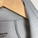 【Men's XS グレー系】 2011 Patagonia ( パタゴニア ) ミッドウェイト キャプリーン 3 クルー Midweight Capilene 3 Crew ポリエステル ウェア トップス インナー シャツ ロングスリーブシャツ 化繊 ポーラテック-4