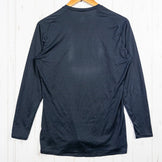 The North Face 男士中长袖 DRY Crew T恤（黑色）。涤纶，长袖圆领，合成面料。产品编号：z00053059。