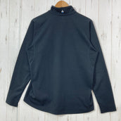 【Men's L ブラック系】 Montbell ( モンベル ) ウイックロン ZEO サーマル ロングスリーブ ジップ シャツ Wickron ZEO Thermal Long Sleeve Zip Shirt ポリエステル ウェア トップス インナー シャツ