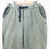 【Men's S グリーン系】 c2000 Last Chance ( ラストチャンス ) クライミングパンツ Climbing Pants 生産終了モデル 入手困難 ライトダック×ペイズリー柄コーデュロイ コットン ウェア ボトムス ロングパンツ コットン z00 - 【公式】2ndGEAR（セカンドギア）Webショップ【登山用品・アウトドア用品専門 買取販売店】