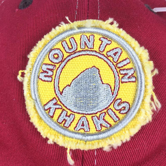 【OneSize レッド系】 Mountain Khaki ( マウンテンカーキ ) フレイド パッチ ストレッチ ツイル ハット Freyed Patch Stretch Twill Hat 日本未発売モデル キャップ ヘッドウェア ウェア小物 ウェア - 【公式】2ndGEAR（セカンドギア）Webショップ【登山用品・アウトドア用品専門 買取販売店】