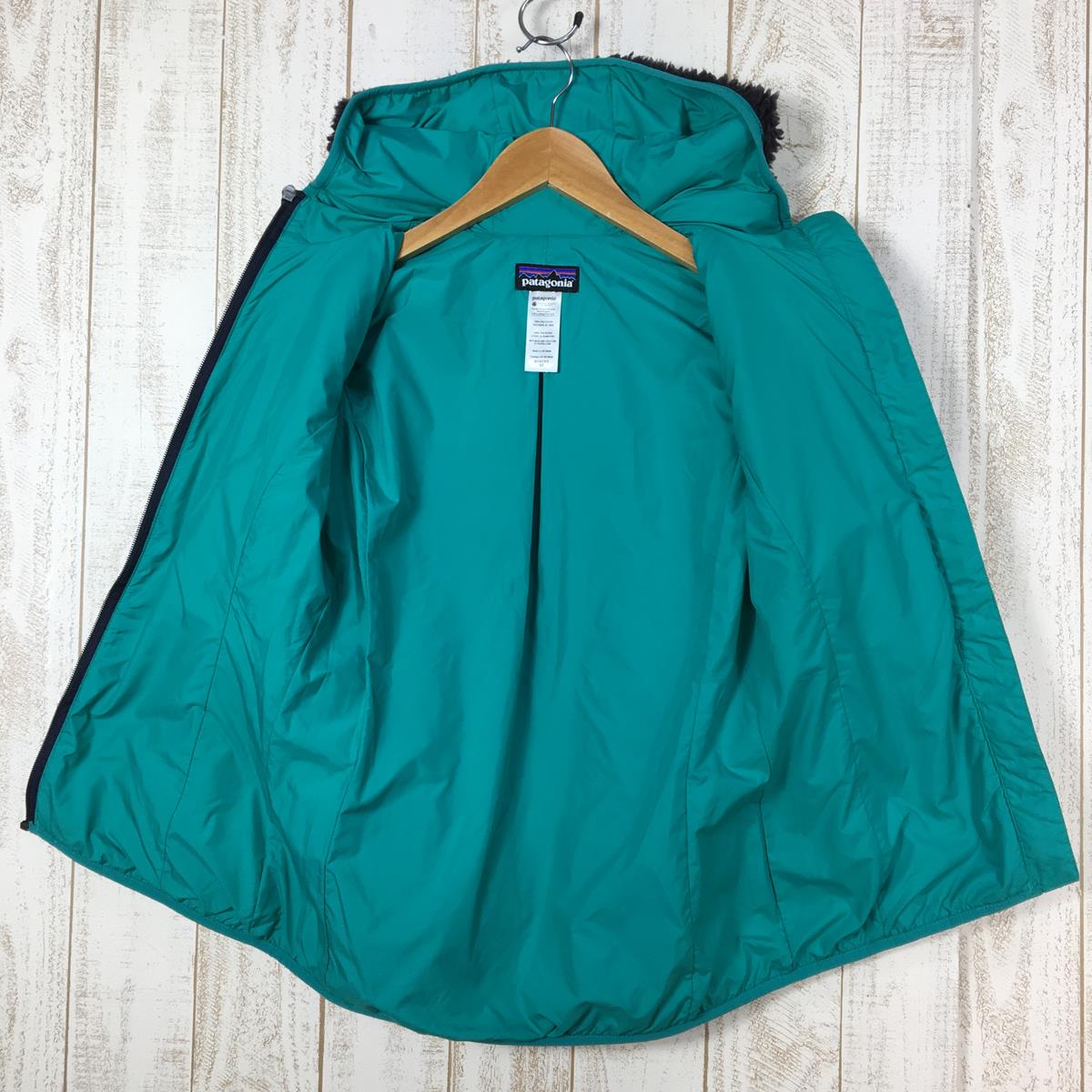 【Women's XS ネイビー系】 Patagonia ( パタゴニア ) レトロx フリース カーディガン Retro-X Fleece Cardigan 防風 パイル フーディ ジャケット 生産終了モデル 入手困難 23065 International Women