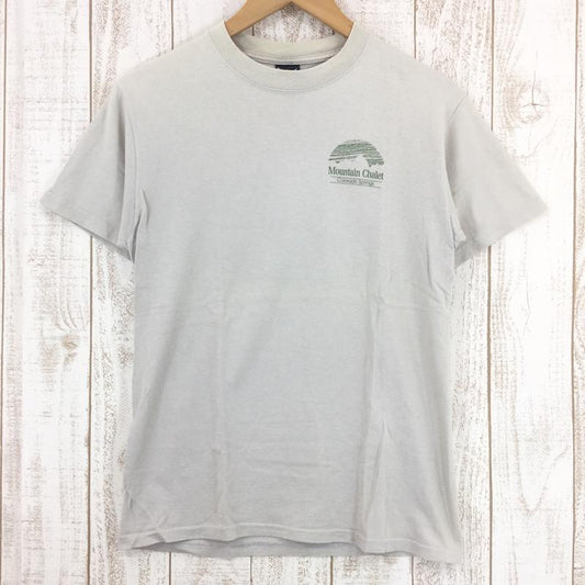 【Men's S ベージュ系】 マウンテンシャレー Mountain Chalet オリジナル Tシャツ 希少なアウトドアTシャツ International Men's  化繊 ショートスリーブTシャツ クルーネック インナー シャツ トップス ウェア