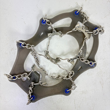 【L グレー系】 Montbell ( モンベル ) チェーン スパイク Chain Spike ウィンターギア クランポン アイゼン z00059395  クランポン アイゼン ウィンターギア