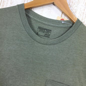 【Men's M グリーン系】 Patagonia ( パタゴニア ) ボードショーツ ラベル コットンポリ ポケット Tシャツ Board Short Label Cotton/Poly Pocket T-Shirt 生産終了モデル 入手困難 39053 Inte - 【公式】2ndGEAR（セカンドギア）Webショップ【登山用品・アウトドア用品専門 買取販売店】