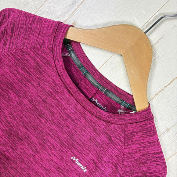【Women's L ピンク系】 Phenix ( フェニックス ) イース メランジ ロングスリーブ Ease Melange L/S ポリエステル ウェア トップス アウター ジャケット フリース z00055657  フリース アウター ジャケット トップス ウ