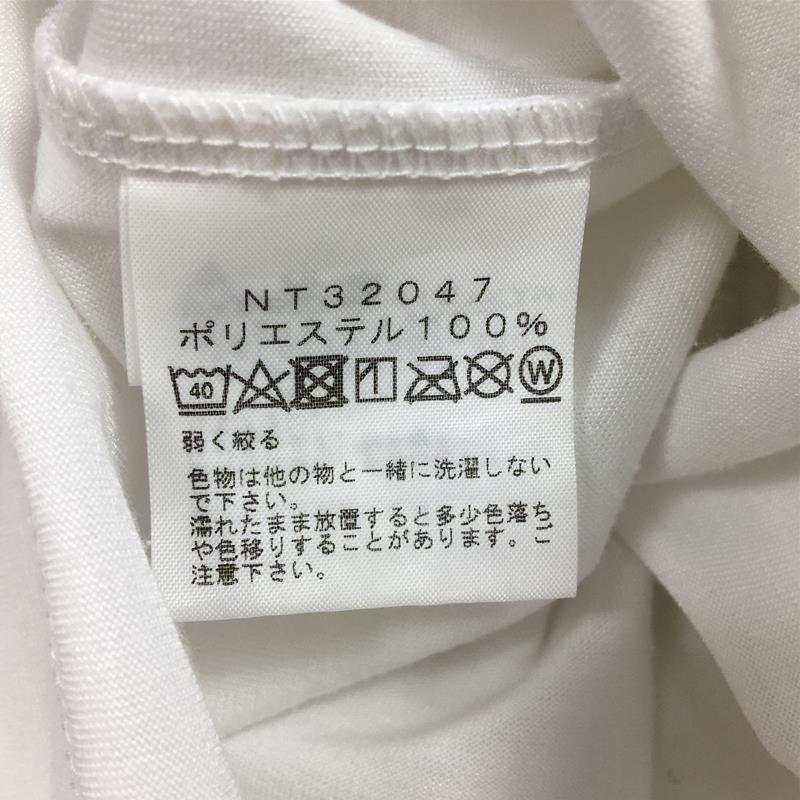 【Men's M ホワイト系】 The North Face ( ザ・ノースフェイス ) ショートスリーブ シンプルラインド ティー S/S Simple Lined Tee Tシャツ NT32047 Asian Men's  化繊 ショートスリーブTシャツ クルー