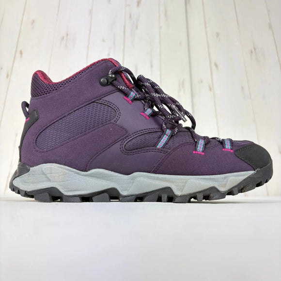 【Women's 24.5cm パープル系】 Columbia ( コロンビア ) セイバー シックス ミッド アウトドライ ウィメンズ Saber VI Mid OutDry Women's 506 Dark Plum / Wild Fuchsia OutDry / Techl
