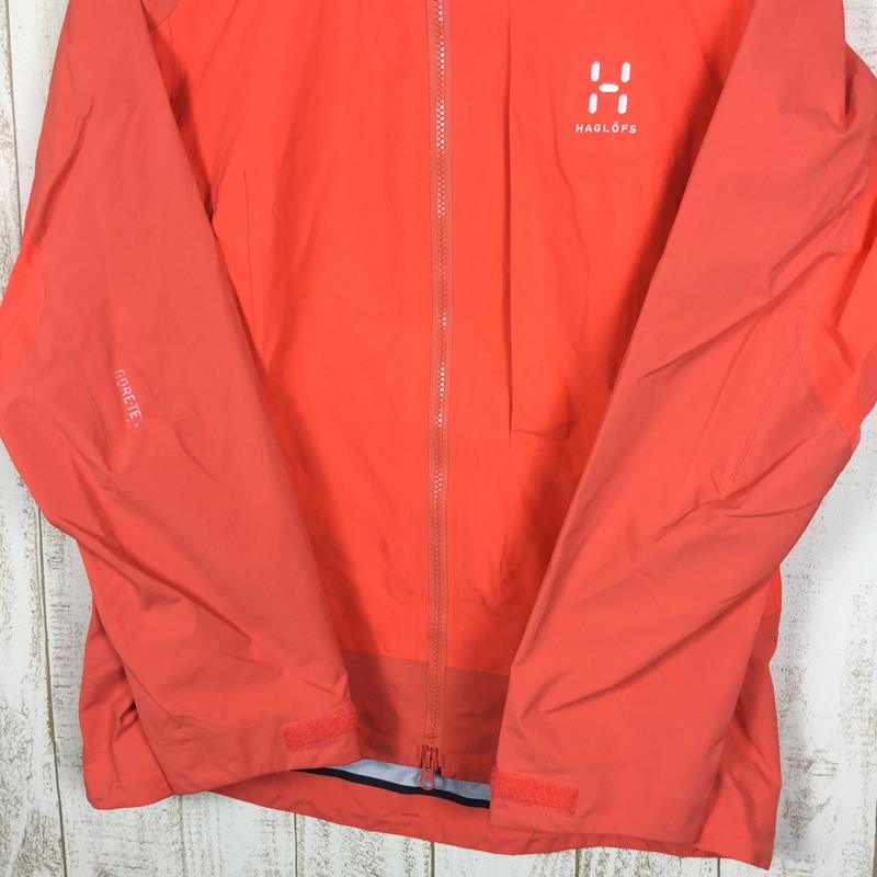 【女款M橙】Haglofs Rock High Q Jacket Roc High Q Jacket 3L Gore-Tex Pro 602095 国际女式硬壳外套上衣