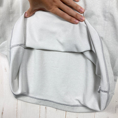 Montbell Wickron ZEO T Men's Size L Ivory - Polyester Short Sleeve Crew Neck T-Shirt, Synthetic Fiber, Short Sleeve T-Shirt, Crew Neck, Synthetic Fiber, z00053625