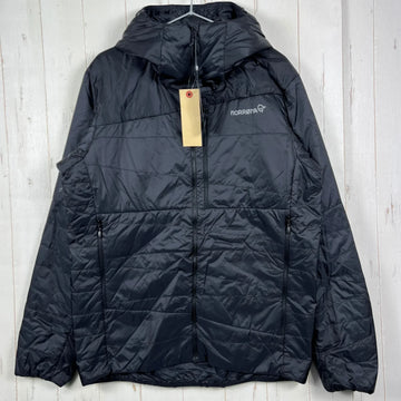 【Men's M ブラック系】 Norrona ( ノローナ ) フォルケティン サーモ40 フード メンズ Falketind Thermo40 Hood M's 1814-24 7718 CAVIAR z00056078 7718 CAVIAR 化繊インサレーシ
