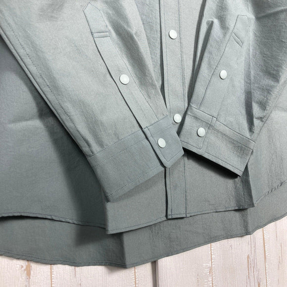 【Men's XL グリーン系】 Ridge Mountain Gear ( リッジマウンテンギア ) ベーシック ロングスリーブ シャツ Basic Long Sleeve Shirt Sage Green ポリエステル ウェア トップス インナー シャツ ロングス