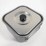 【OneSize シルバー系】 Uniflame ( ユニフレーム ) 山クッカー角型2 コッヘル 販売終了モデル 667699 クッカー コッフェル クックウェア - 【公式】2ndGEAR（セカンドギア）Webショップ【登山用品・アウトドア用品専門 買取販売店】