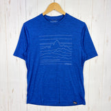 【Men's XS ブルー系】 2020 Patagonia ( パタゴニア ) キャプリーン クール デイリー グラフィック シャツ Capilene Cool Daily Graphic Shirt UESX ポリエステル ウェア トップス インナー シャツ シ