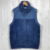 Men's Small Navy Gramicci Double Navy Boa Fleece Vest, Polyester, Z00054017.