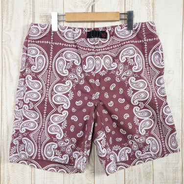 【Men's S レッド系】 Gramicci ( グラミチ ) ペイズリー ショートパンツ Paisley Short Pants コットン ウェア ボトムス ショーツ ショートパンツ z00051069 ショーツ ショートパンツ ボトムス ウェア - 【公式】2ndGEAR（セカンドギア）Webショップ【登山用品・アウトドア用品専門 買取販売店】