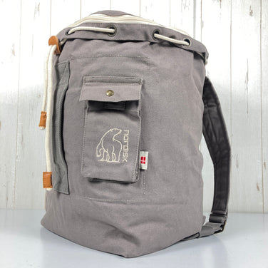【OneSize ベージュ系】 Nordisk ( ノルディスク ) コングスベルグ 40 ダッフル バッグ Kongsberg 40 Duffel Bag ダークガルグレー / Dark Gull Grey コットン バッグ ストレージ バックパック 容量【30L