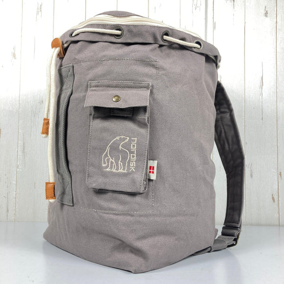 【OneSize ベージュ系】 Nordisk ( ノルディスク ) コングスベルグ 40 ダッフル バッグ Kongsberg 40 Duffel Bag ダークガルグレー / Dark Gull Grey コットン バッグ ストレージ バックパック 容量【30L