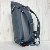 [One Size Black] Jackwolfskin Allspark Roll-Top Backpack Polyester Bag Storage Backpack Daypack Capacity [~29L] z