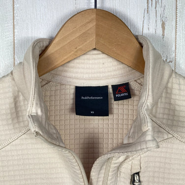 【Women's XS ベージュ系】 Peak Performance ( ピークパフォーマンス ) トレイル ポーラテック ハーフ ジップ ウィメンズ Trail Polartec Half Zip ポリエステル ウェア トップス アウター ジャケット フリース ポーラ