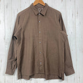 [Unisex M Brown] Yamatomichi Merino Shirt Merino Wool Wear Tops Inner Shirt Long Sleeve Shirt Wool z00058595 Wool Long Sleeve Shirt Inner Shirt