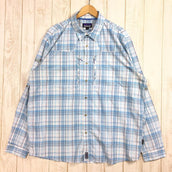 【Men's XL ブルー系】Patagonia ( パタゴニア ) ロングスリーブ サンストレッチ シャツ Long-Sleeved Sun Stretch Shirt 52197 International Men's 化繊 ロングスリーブシャツ インナー シャツ トップス ウェア - 【公式】2ndGEAR（セカンドギア）Webショップ【登山用品・アウトドア用品専門 買取販売店】