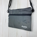 【OneSize グレー系】 Soto ( ソト ) オリジナル サコッシュ Original Sacoche オンラインストア限定 ノベルティ バッグ ストレージ サコッシュポーチ z00059835  サコッシュポーチ バッグ ストレージ-1