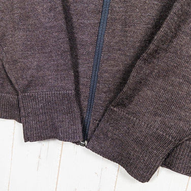 【Men's L ブラウン系】 Montbell ( モンベル ) スーパーメリノウール ミッテルレギ フルジップ セーター Super Merino Wool Mittellegi Full Zip Sweater ウール ウェア トップス アウター ジャケット - 【公式】2ndGEAR（セカンドギア）Webショップ【登山用品・アウトドア用品専門 買取販売店】