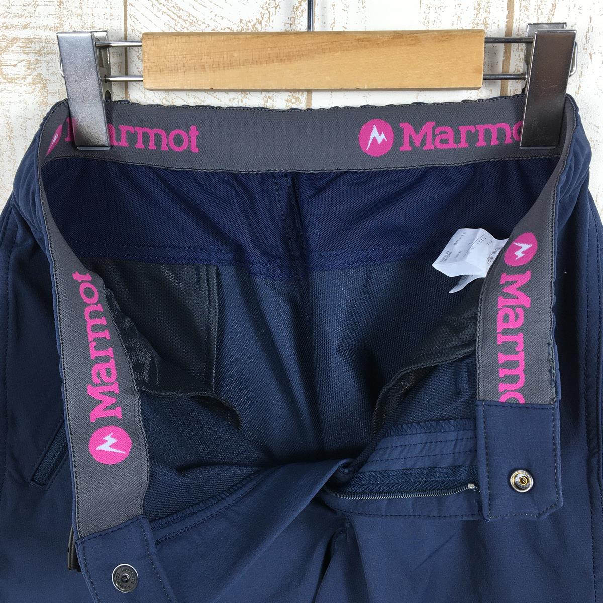 【Women's L ネイビー系】 Marmot ( マーモット ) トレック コンフォ パンツ Trek Comfo Pant ソフトシェル TOWLJD81 Asian Women's  ソフトシェル ロングパンツ ボトムス ウェア