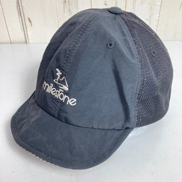 【OneSize ブラック系】 Milestone ( マイルストーン ) オリジナルキャップ original cap 生産終了モデル 入手困難 ナイロン ウェア ウェア小物 ヘッドウェア キャップ z00054092  キャップ ヘッドウェア ウェア小物 ウェア