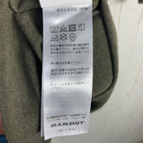 【Men's L グリーン系】 Mammut ( マムート ) MVS プリント T シャツ MVS Print T-Shirt ポリエステル ウェア トップス インナー シャツ ショートスリーブTシャツ クルーネック 化繊 z00053727  化繊 ショートスリ