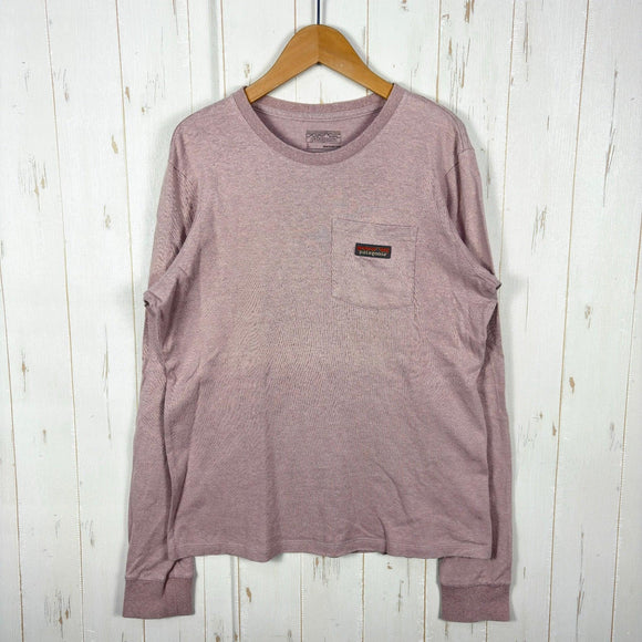 【Women's L ブラウン系】 2021 Patagonia ( パタゴニア ) ロング スリーブ ワーク ポケット Tシャツ Long Sleeved Work Pocket T Shirt STYM ヘンプ ウェア トップス インナー シャツ ロングスリーブTシ