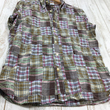 【Men's M ブラウン系】 Columbia ( コロンビア ) オッターロック ショートスリーブ シャツ Otter Rock S/S Shirt パッチワーク PM7636 Men's コットン ショートスリーブシャツ インナー シャツ トップス ウェア - 【公式】2ndGEAR（セカンドギア）Webショップ【登山用品・アウトドア用品専門 買取販売店】