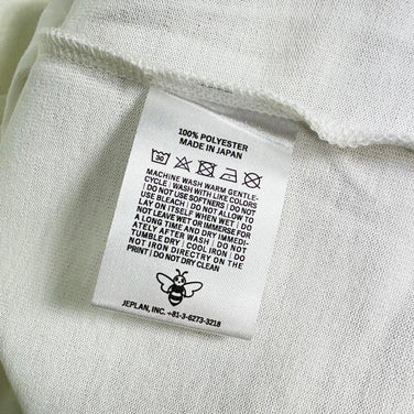 【Unisex S White-based】 Bring DRYCOTTONY Long sleeve T-shirt (Polyester, Wear, Tops, Inner, Shirt, Long-sleeve T-shirt, Crew neck, Synthetic fiber)
