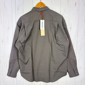 【Men's L ブラウン系】 Ridge Mountain Gear ( リッジマウンテンギア ) メリノ ベーシック ロングスリーブ シャツ Merino Basic Long Sleeve Shirt Cinder Brown z00058946 Cinder - 0