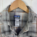 【Men's XS グレー系】 2013 Patagonia ( パタゴニア ) ロングスリーブ フィヨルドフランネルシャツ アジアンフィット Long-Sleeved Fjord Flannel Shirt - Asia Fit DWN 生産終了モデル 入手困難-4