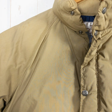 【Men's M ベージュ系】 1970s The North Face ( ザ・ノースフェイス ) セロー ダウンジャケット Serow Down Jacket 茶タグ 旧タグ 生産終了モデル 入手困難 ウェア トップス アウター ジャケット ダウンインサレーショ - 【公式】2ndGEAR（セカンドギア）Webショップ【登山用品・アウトドア用品専門 買取販売店】