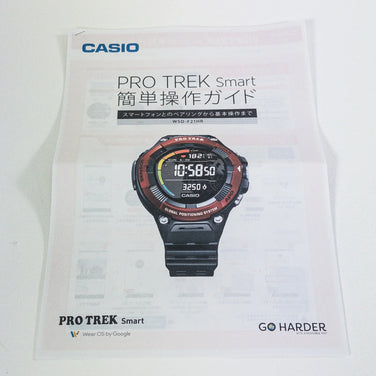 【OneSize レッド系】 Casio ( カシオ ) プロトレック スマート WSD-F21HR スマートウォッチ アウトドアウォッチ 時計 電子機器 精密機器 - 【公式】2ndGEAR（セカンドギア）Webショップ【登山用品・アウトドア用品専門 買取販売店】