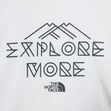【Men's XL ホワイト系】 The North Face ( ザ・ノースフェイス ) エクスプローメッセージティー EXPLORE MESSAGE TEE ウェア トップス インナー シャツ ショートスリーブTシャツ クルーネック 化繊 z00050976 化 - 【公式】2ndGEAR（セカンドギア）Webショップ【登山用品・アウトドア用品専門 買取販売店】
