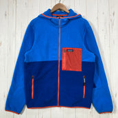 【Men's M ブルー系】 2024 Patagonia ( パタゴニア ) マイクロディニ フーディ Microdini Fleece Hoody ENLB ポリエステル ウェア トップス アウター ジャケット フリース z00059944 ENLB フリース