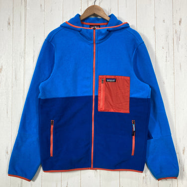 【Men's M ブルー系】 2024 Patagonia ( パタゴニア ) マイクロディニ フーディ Microdini Fleece Hoody ENLB ポリエステル ウェア トップス アウター ジャケット フリース z00059944 ENLB フリース
