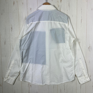 【Men's M ホワイト系】 Mountain Hardwear ( マウンテンハードウェア ) キャニオン ロングスリーブ シャツ Canyon Long Sleeve Short ナイロン ウェア トップス インナー シャツ ロングスリーブシャツ 化繊 z00