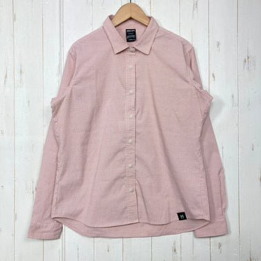【Women's M レッド系】 Millet ( ミレー ) インセクト バリヤー チェックシャツ ロングスリーブ Insect Barrier Check Shirt Long Sleeve ポリエステル ウェア トップス インナー シャツ ロングスリーブシャツ