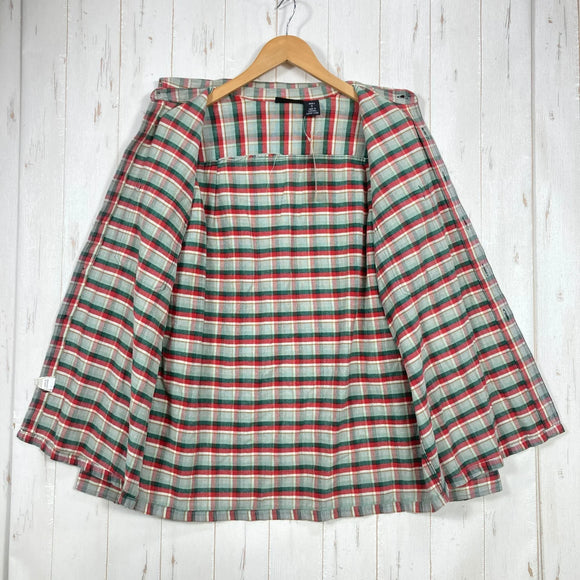 【Men's M グリーン系】 1994 Patagonia ( パタゴニア ) ヘビー フランネル シャツ Heavy Flannel Shirt Ombre Boxes / Auburn 生産終了モデル 入手困難 コットン ウェア トップス インナー シャツ ロ