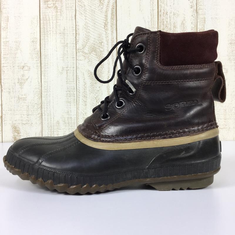 【Men's 26.0cm ブラウン系】 Sorel ( ソレル ) シャイアン レース フルグレイン レザー Cheyanne Lace Full Grain Leather NM1704 Men's  スノーブーツ フットウェア