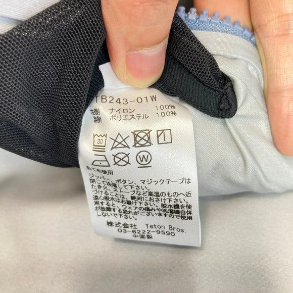 【Women's S グレー系】 Teton Bros ( ティートンブロス ) TB ジャケット TB Jacket Light Gray ナイロン ウェア トップス アウター ジャケット ハードシェル z00057371 Light Gray ハードシェル アウタ