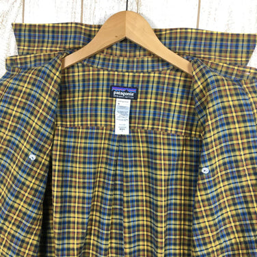 【Men's S イエロー系】 Patagonia ( パタゴニア ) ロングスリーブ ピマコットン シャツ Long-Sleeved Pima Cotton Shirt 53837 International Men's IMY コットン ロングスリーブシャツ イ - 【公式】2ndGEAR（セカンドギア）Webショップ【登山用品・アウトドア用品専門 買取販売店】