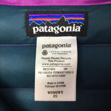 【Women's XS パープル系】 Patagonia ( パタゴニア ) ダウン セーター フーディ Down Sweater Hoody 800Fp ダウン ジャケット 84710 International Women's IKP Ikat Purple ダウンイ - 【公式】2ndGEAR（セカンドギア）Webショップ【登山用品・アウトドア用品専門 買取販売店】
