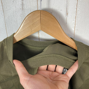 【Men's S グリーン系】 The North Face ( ザ・ノースフェイス ) ショートスリーブスクエアカモフラージュティー S/S Square Camofluge Tee ポリエステル ウェア トップス インナー シャツ ショートスリーブTシャツ クル